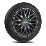 Sparco Radzierblenden Roma 16 Zoll Grau - Satz mit 4 Stück