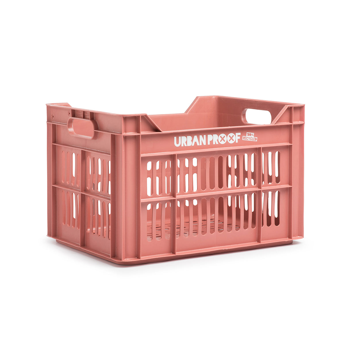 Recycelte Fahrradkiste Urban Proof 30 Liter - Warm Pink