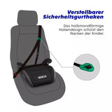 Sparco Kindersitz F100KI Schwarz/Grau i-Size 125-150 cm (ECE-R129/03)