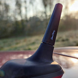 Simoni Racing Aluminium 'Real' Antenne Spezial M6 - Schwarz - Länge 6cm - passend für Alfa/Fiat/Lancia 