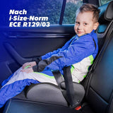 Sparco Kindersitz F100KI Schwarz/Grau i-Size 125-150 cm (ECE-R129/03)