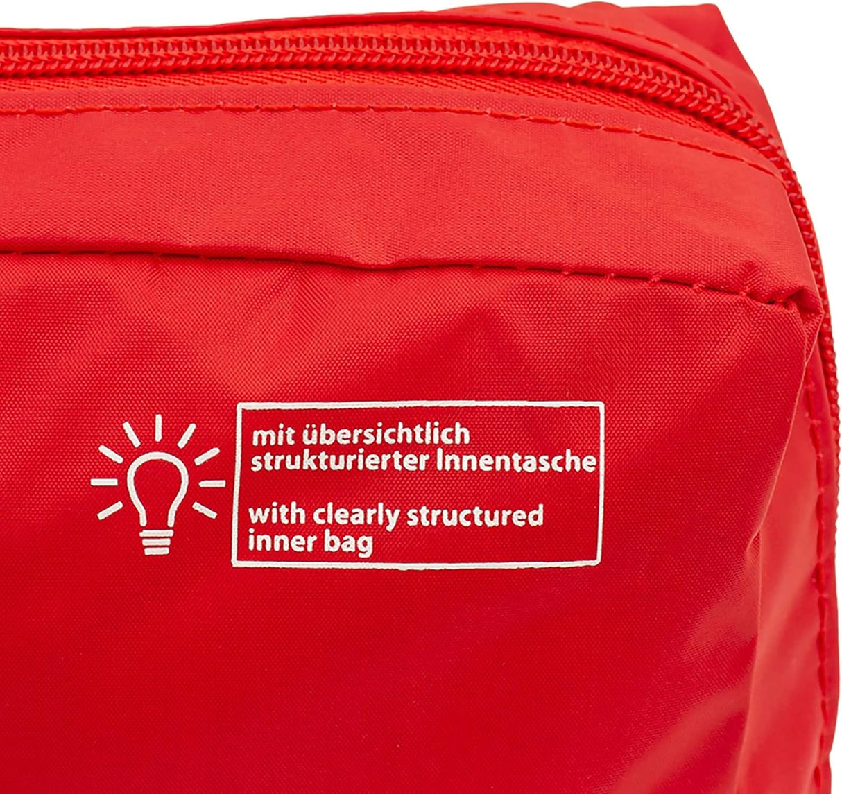 PETEX 2 in 1 Verbandtasche Plus, Inhalt nach DIN13164:2022 in Rot, Erste-Hilfe, First-Aid-Kit