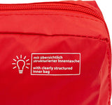 PETEX 2 in 1 Verbandtasche Plus, Inhalt nach DIN13164:2022 in Rot, Erste-Hilfe, First-Aid-Kit