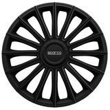 Set Sparco wheel covers Treviso 16-inch black