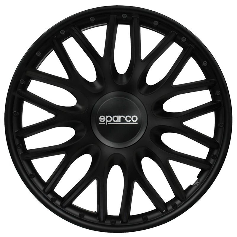 Sparco Radkappen Roma 16 Zoll Schwarz - 1 Stück